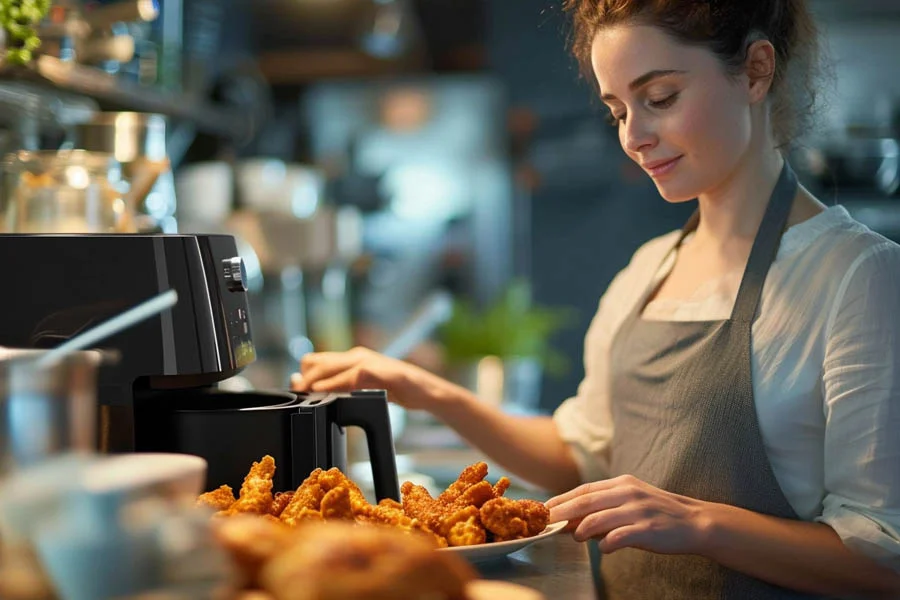 largest air fryer oven